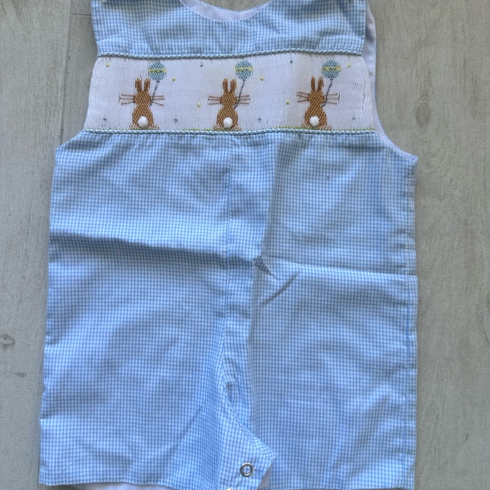 Embroidered Easter 3M Boys Outfit